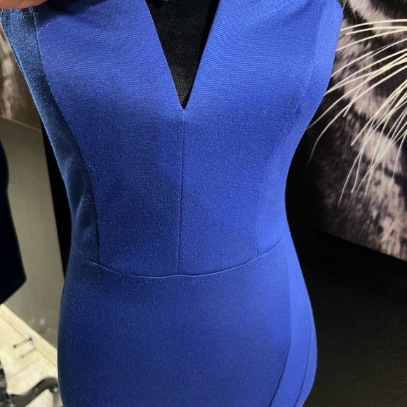 💙EUC-SEXY GUESS BLUE SPAGHETTI STRAP ASYMMETRICAL DRESS 💙SZ S - Picture 4 of 8